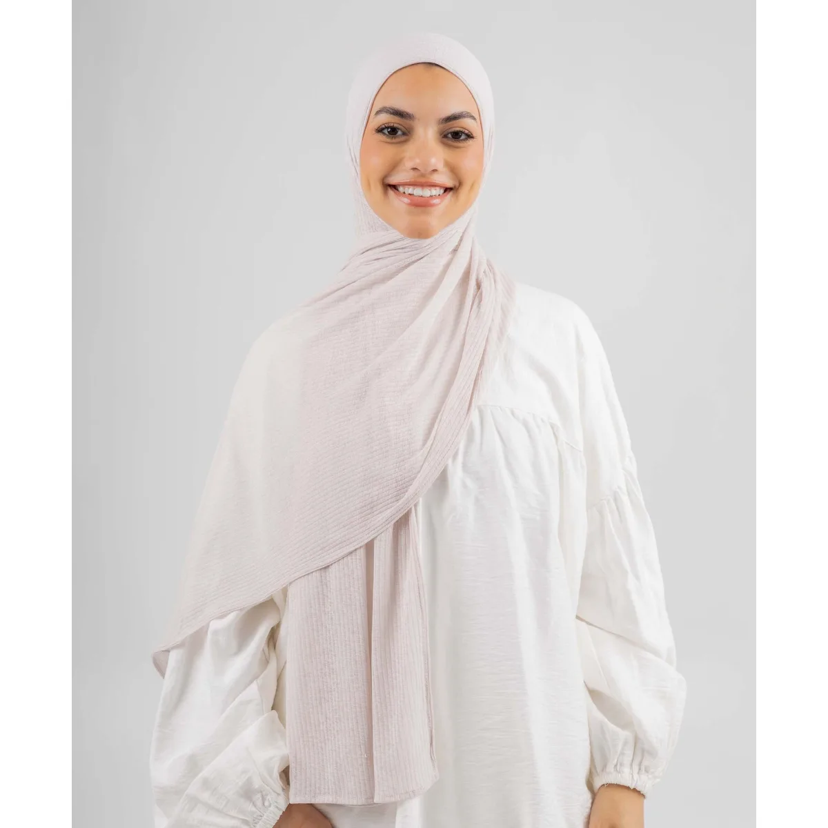 طرحة قطن ليكرا مبطنة من لو فوال