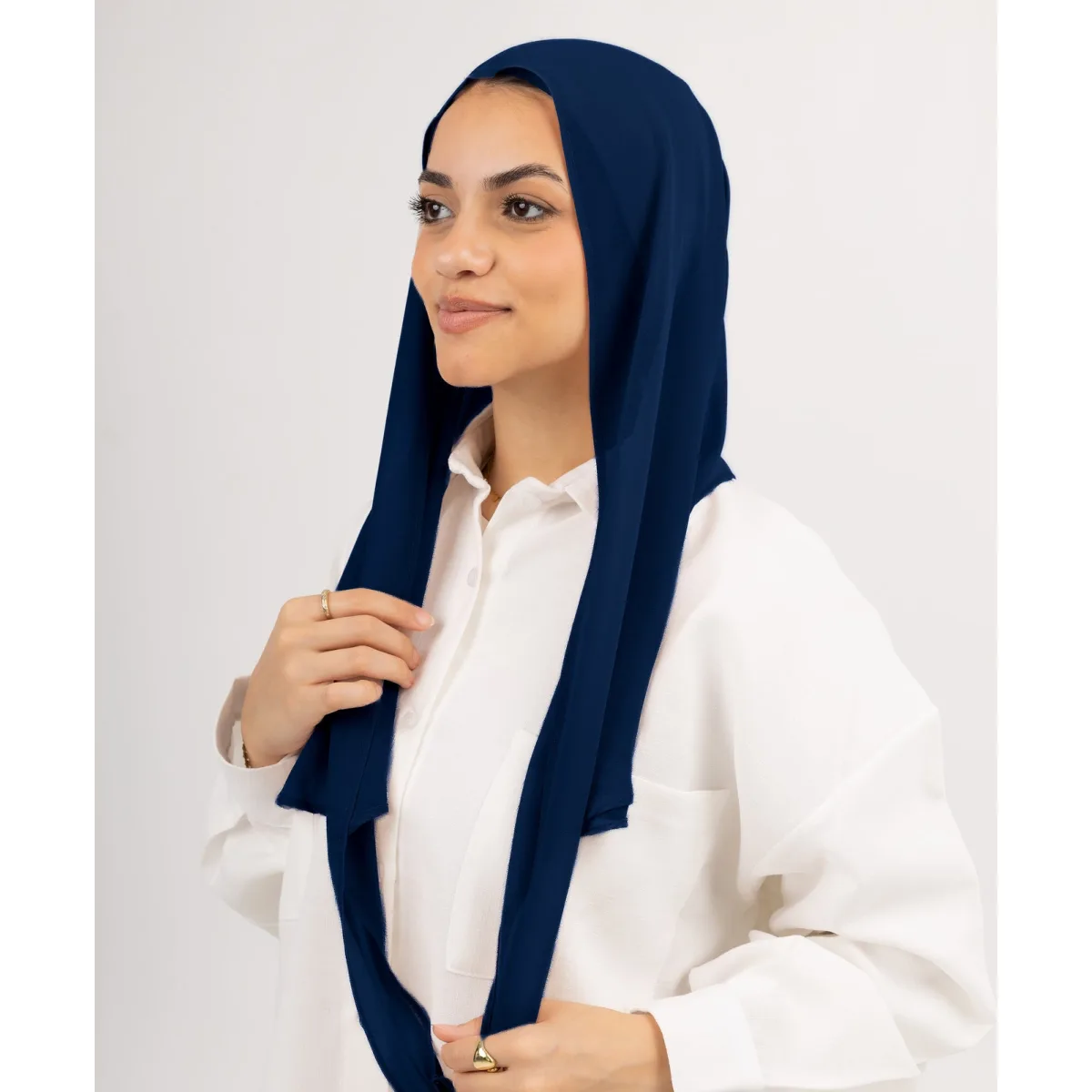 طرحة شيفون Easy Closed Wrap من لو فوال