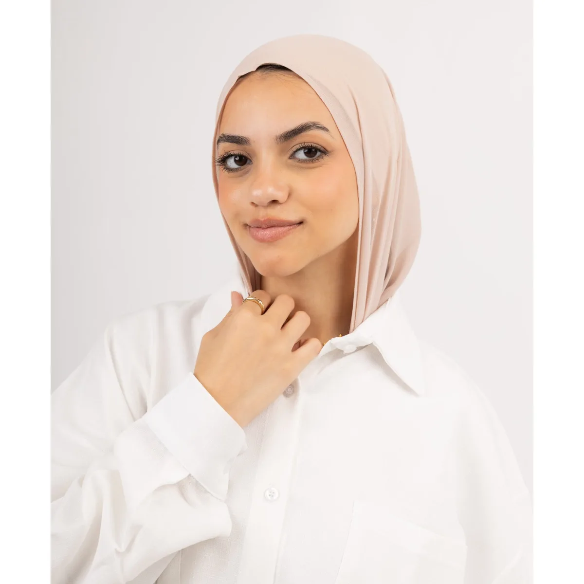 طرحة شيفون Easy Closed Wrap من لو فوال