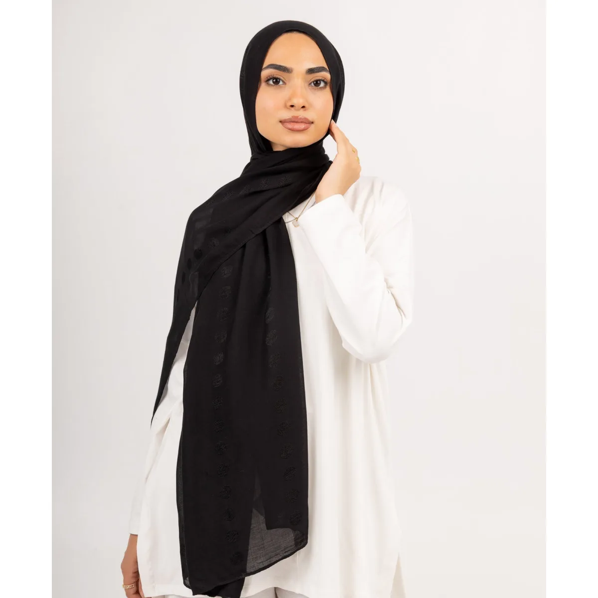 Le Voile Luxe Linen Scarf