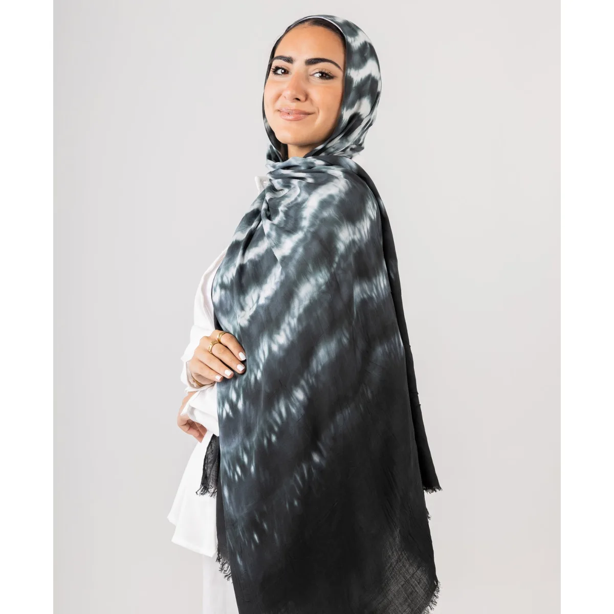 Le Voile Tie Dye Scarf