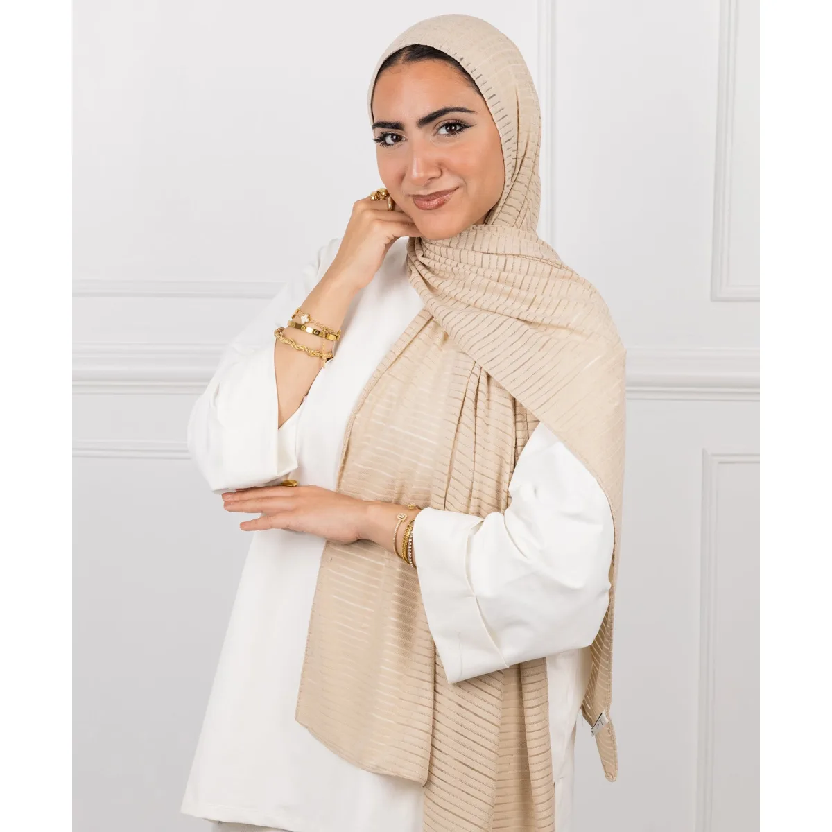 طرحة ليكرا كويتي Classy من لو فوال