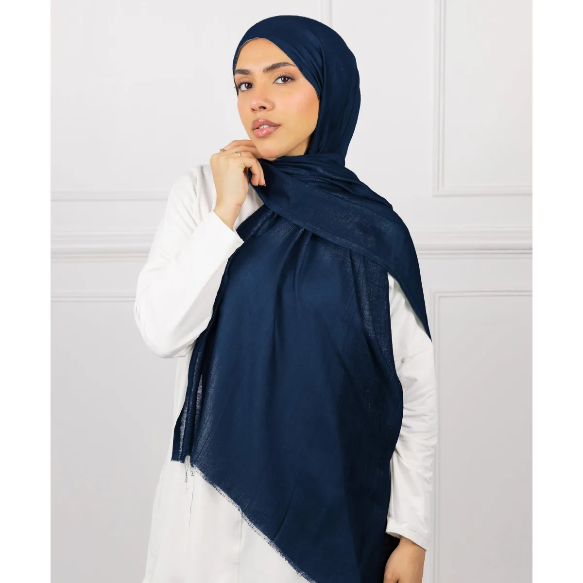 طرحة قطن سادة من لو فوال