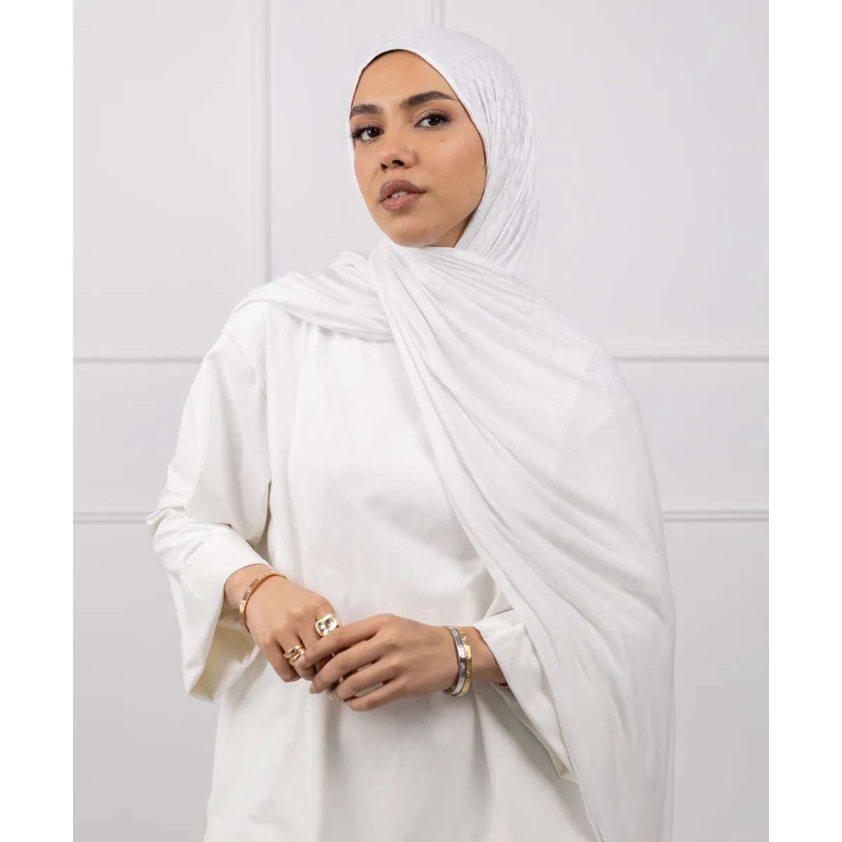 Le Voile Diamond Dust Lycra Scarf