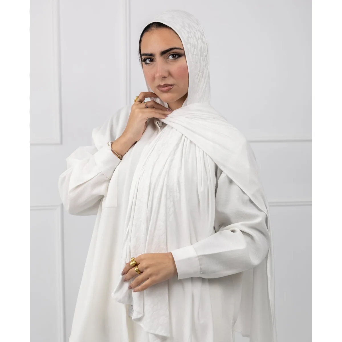 طرحة قطن ليكرا ليوبارد من لو فوال