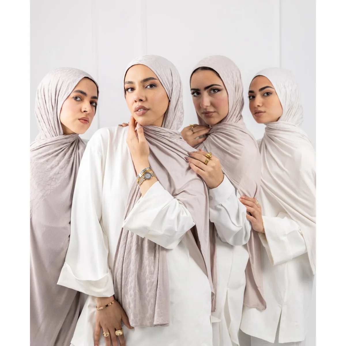 طرحة قطن ليكرا ليوبارد من لو فوال