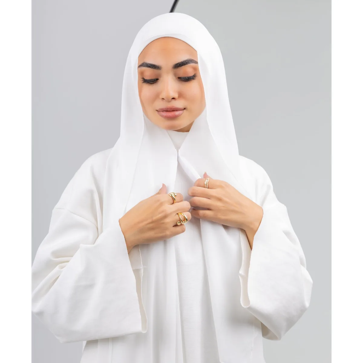 Le Voile Ready Wrap Chiffon Magnetic Scarf