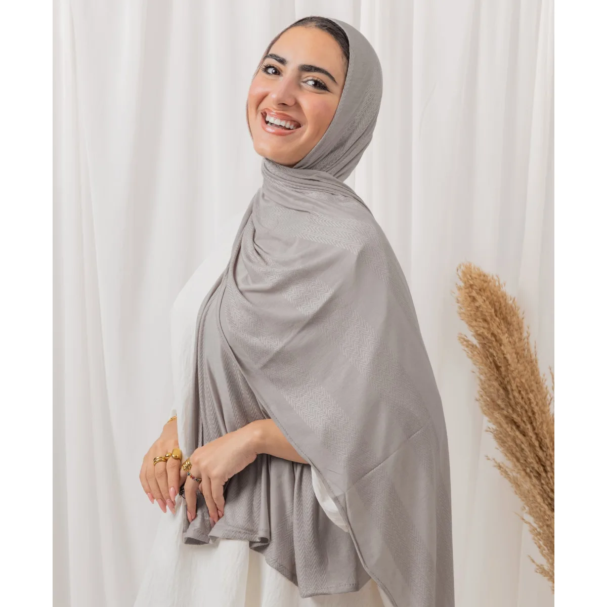 طرحة قطن ليكرا Zigzag من لو فوال