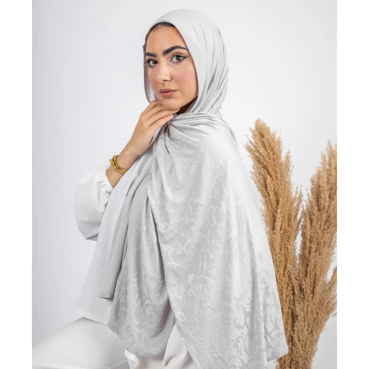 طرحة قطن ليكرا Scroll من لو فوال