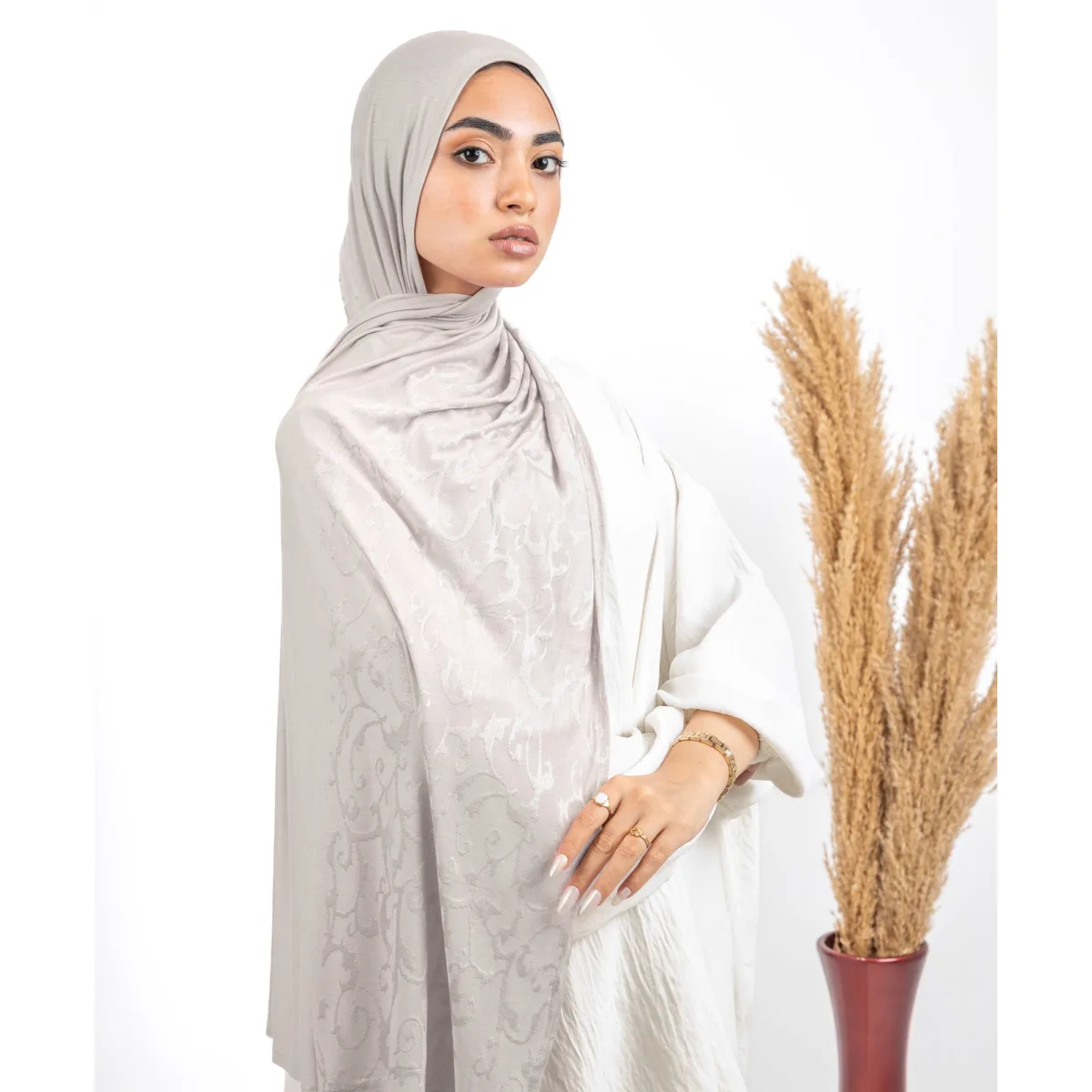 طرحة قطن ليكرا Scroll من لو فوال