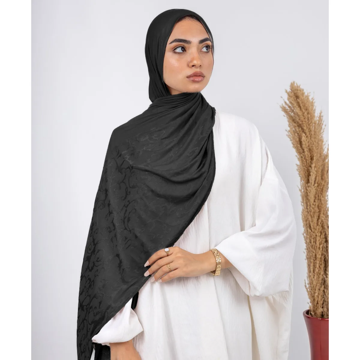 طرحة قطن ليكرا Scroll من لو فوال