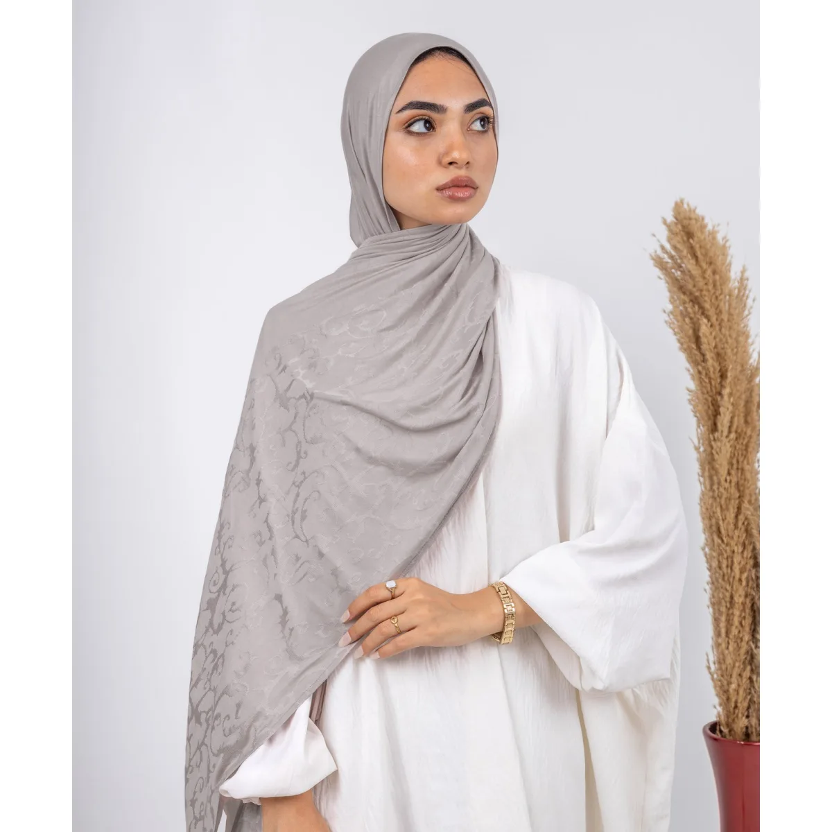 طرحة قطن ليكرا Scroll من لو فوال