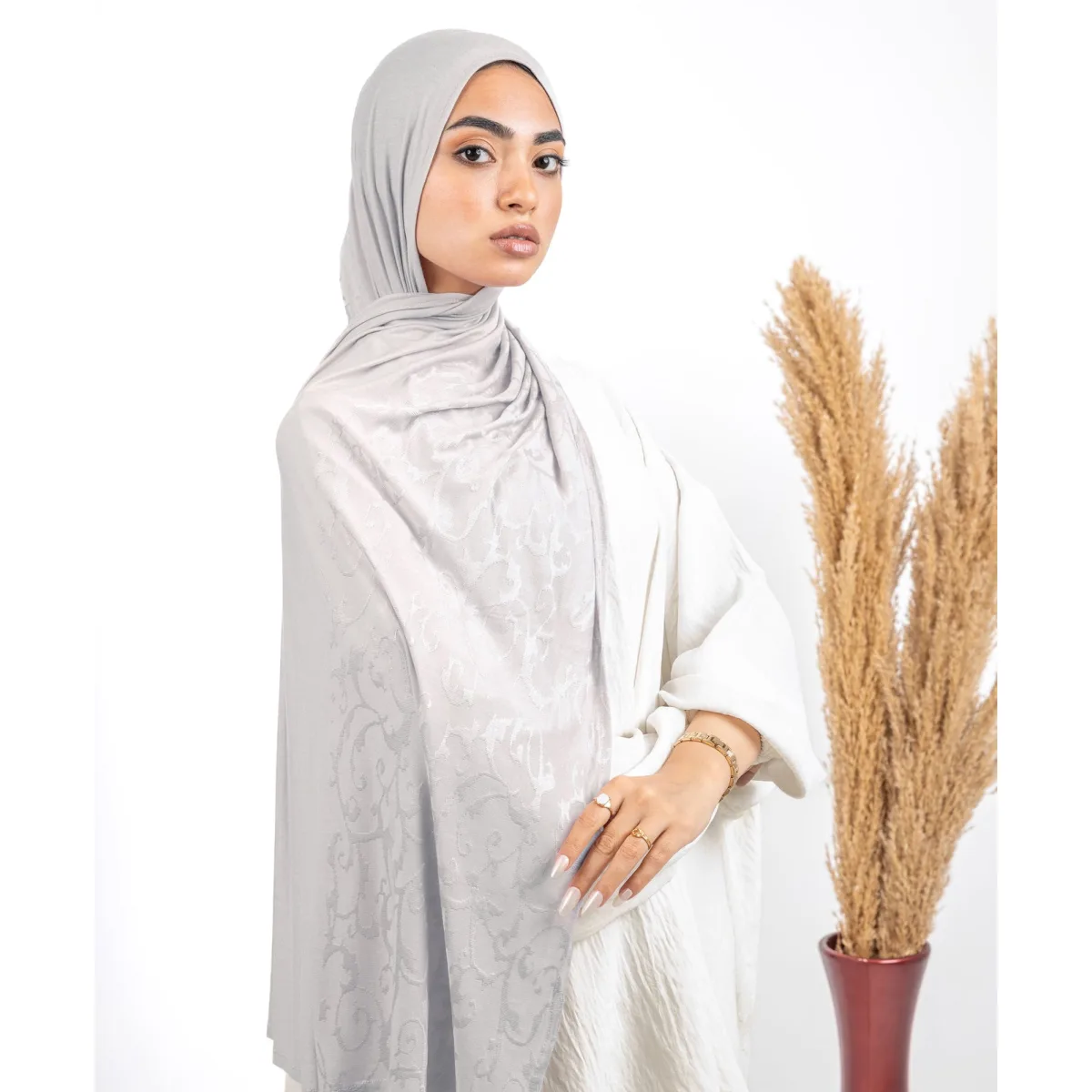 طرحة قطن ليكرا Scroll من لو فوال