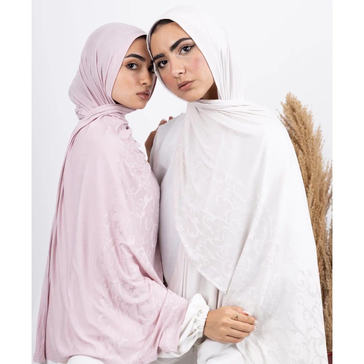 طرحة قطن ليكرا Scroll من لو فوال