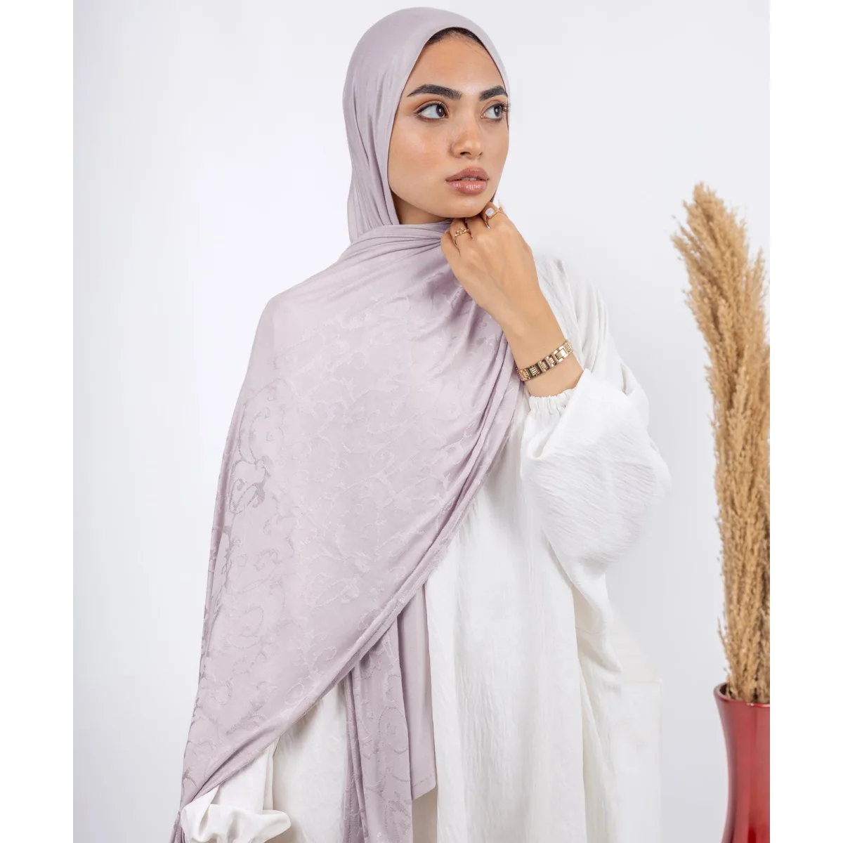 طرحة قطن ليكرا Scroll من لو فوال