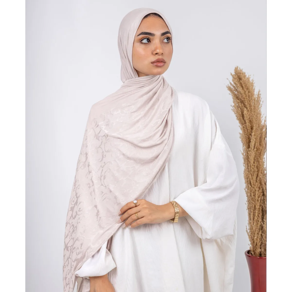 طرحة قطن ليكرا Scroll من لو فوال