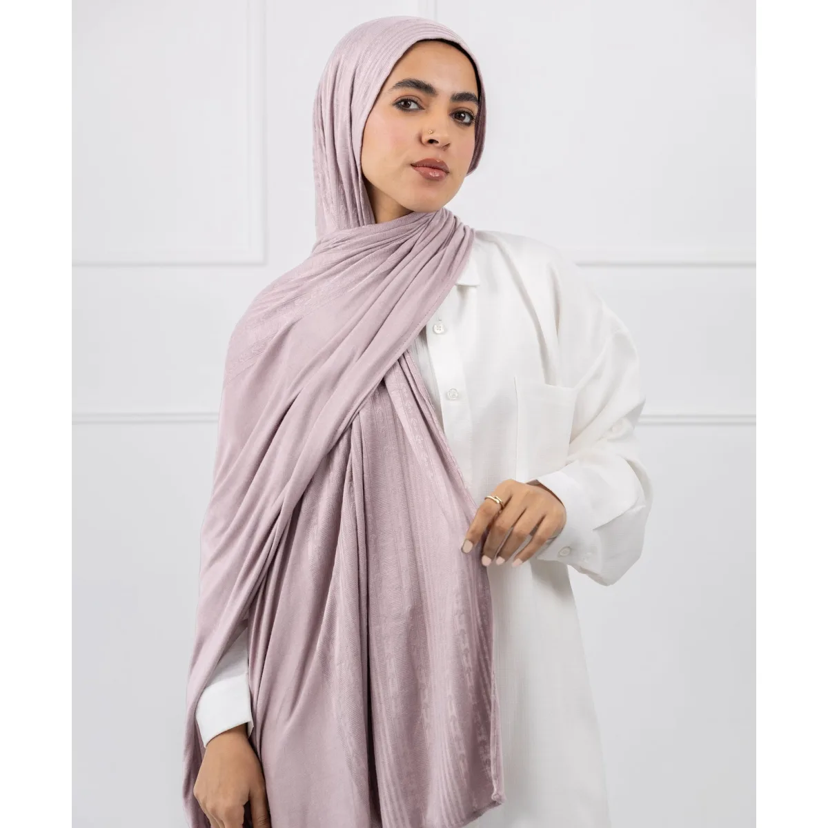 Le Voile Arrows Lined Lycra Scarf