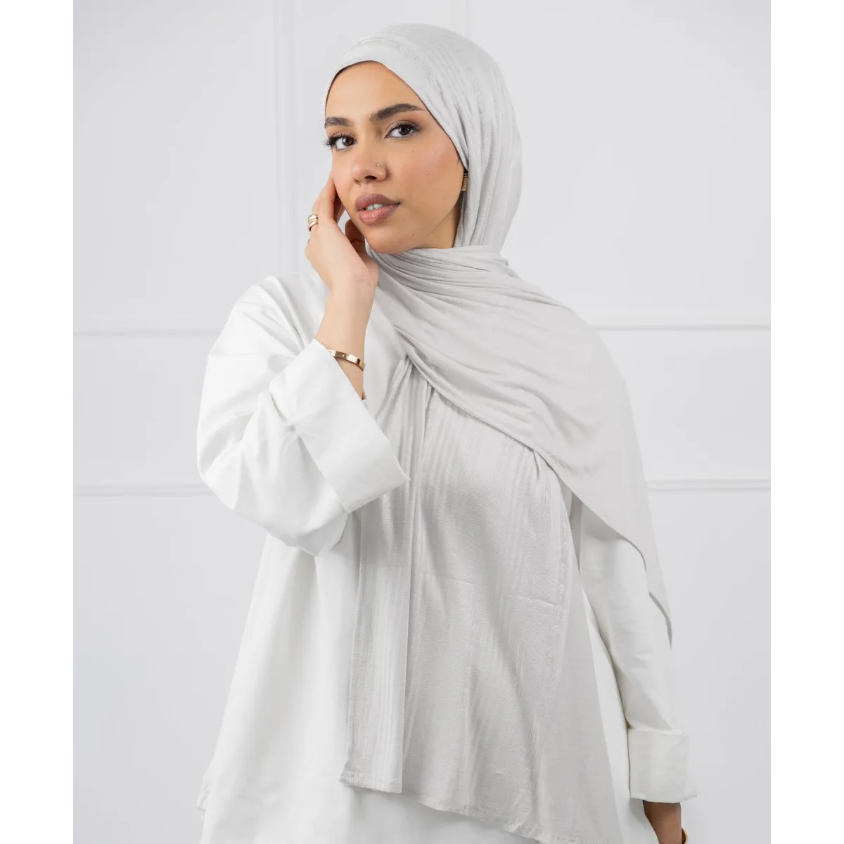 Le Voile Arrows Lined Lycra Scarf