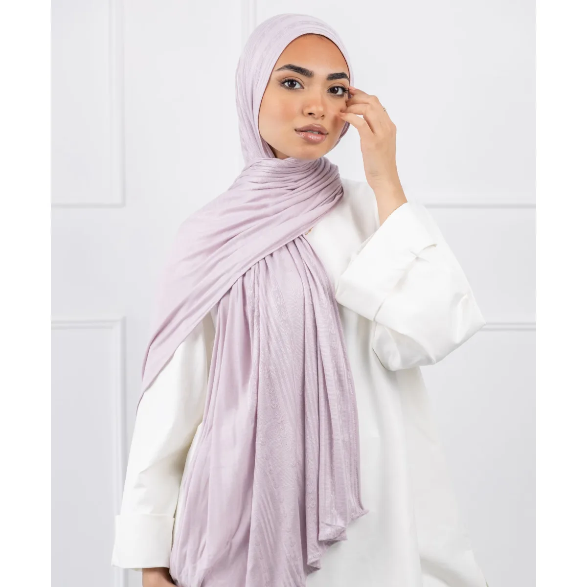 Le Voile Arrows Lined Lycra Scarf