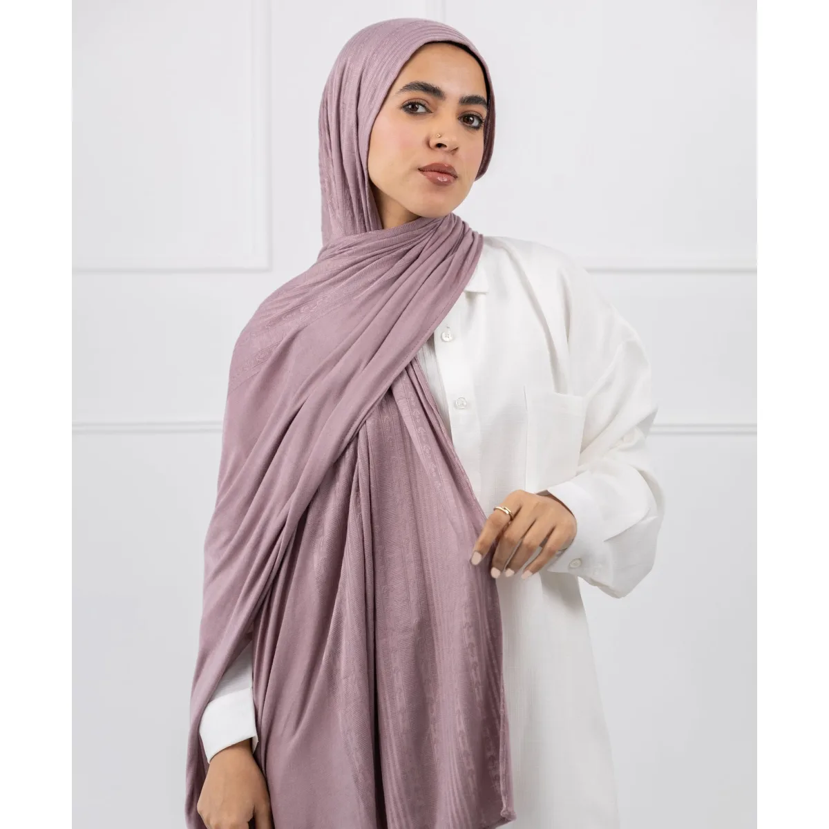Le Voile Arrows Lined Lycra Scarf