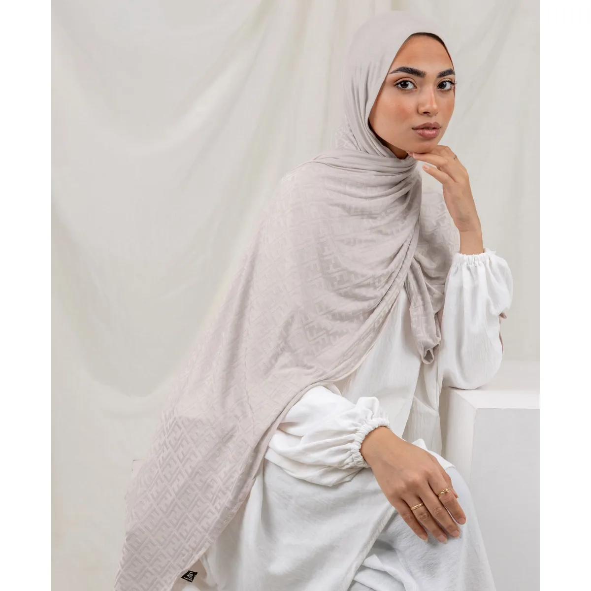 Le Voile Plain F Lycra Scarf