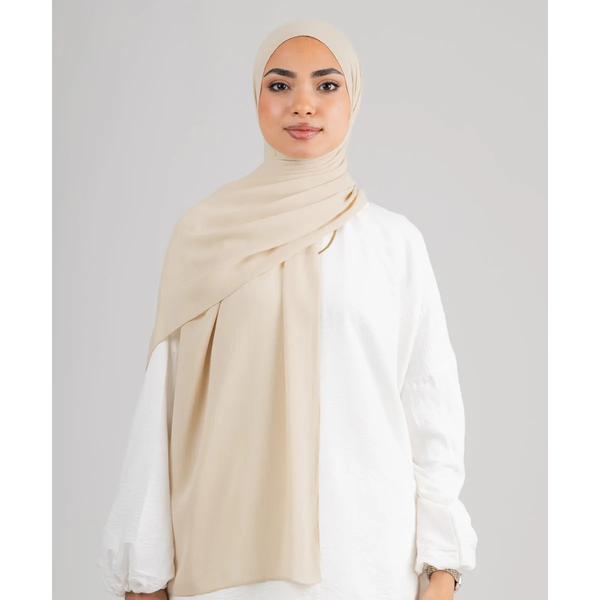 طرحة شيفون كرينكل Pure من لو فوال