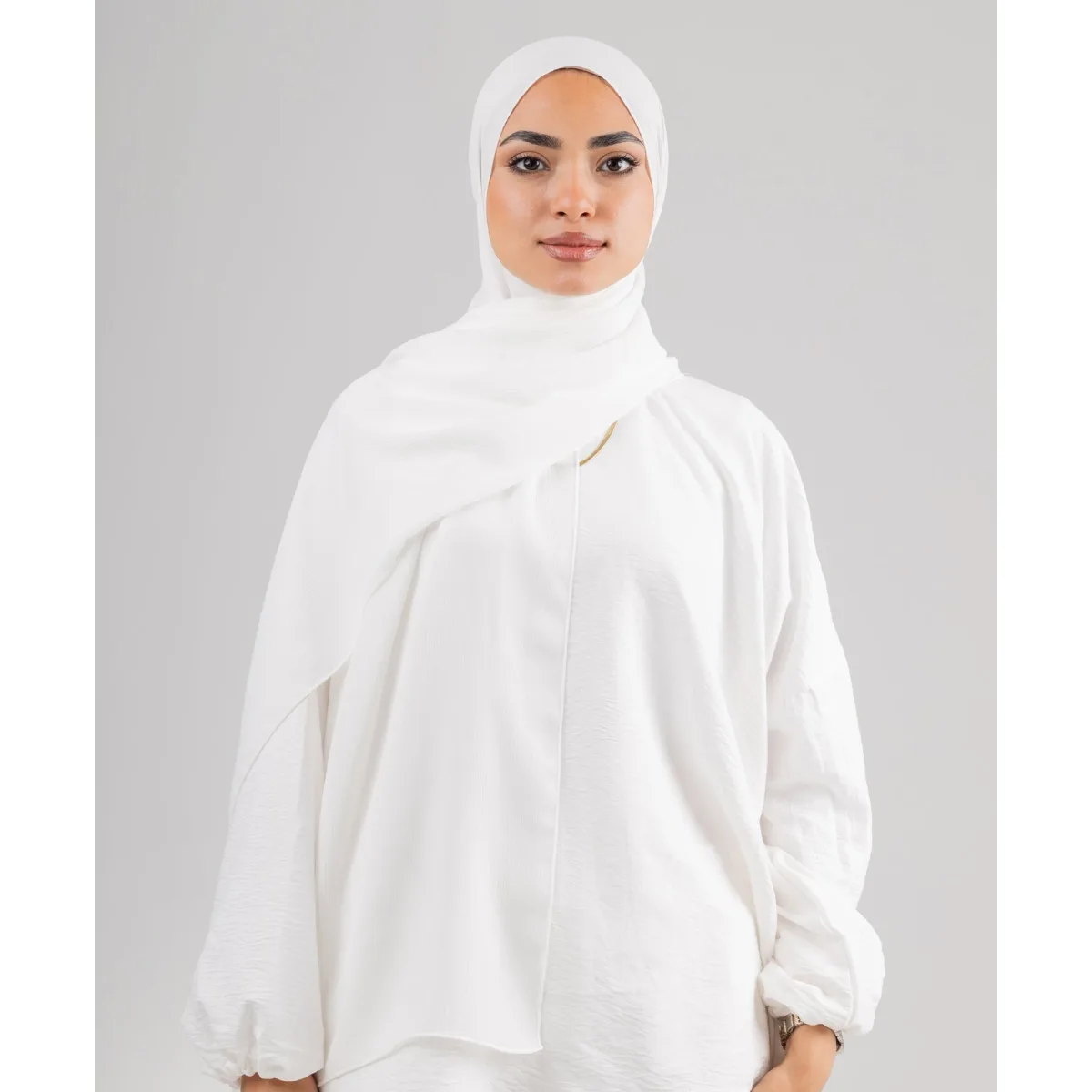 طرحة شيفون كرينكل Pure من لو فوال