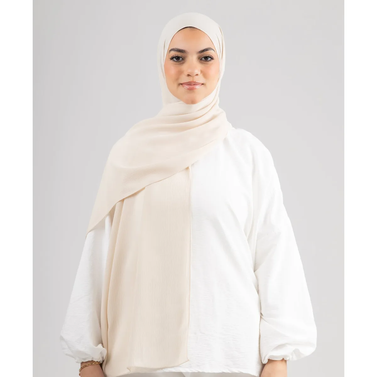 طرحة شيفون كرينكل Pure من لو فوال