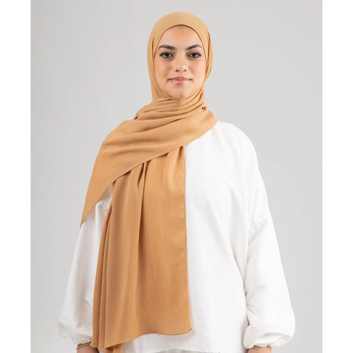 طرحة شيفون كرينكل Pure من لو فوال