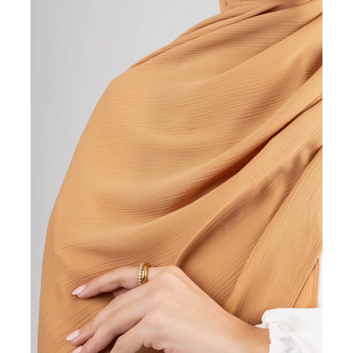 طرحة شيفون كرينكل Pure من لو فوال
