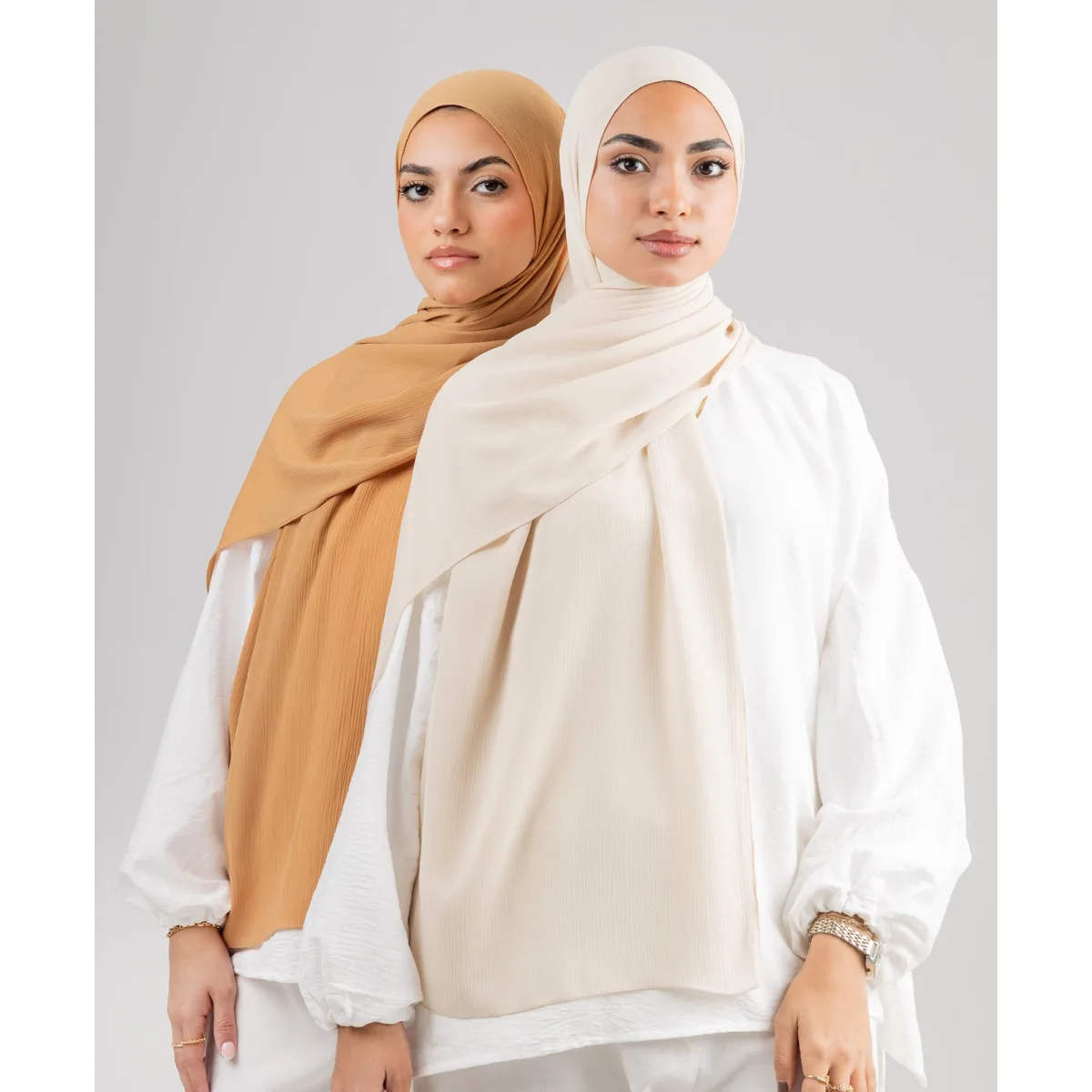 طرحة شيفون كرينكل Pure من لو فوال