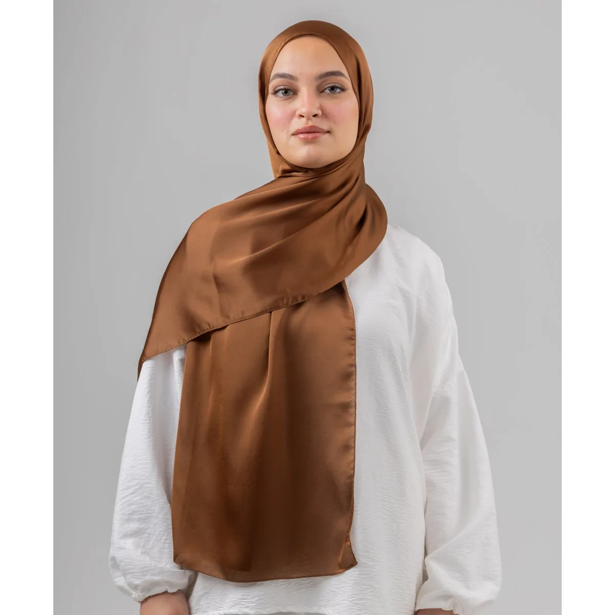 طرحة سيلك سادة من لو فوال