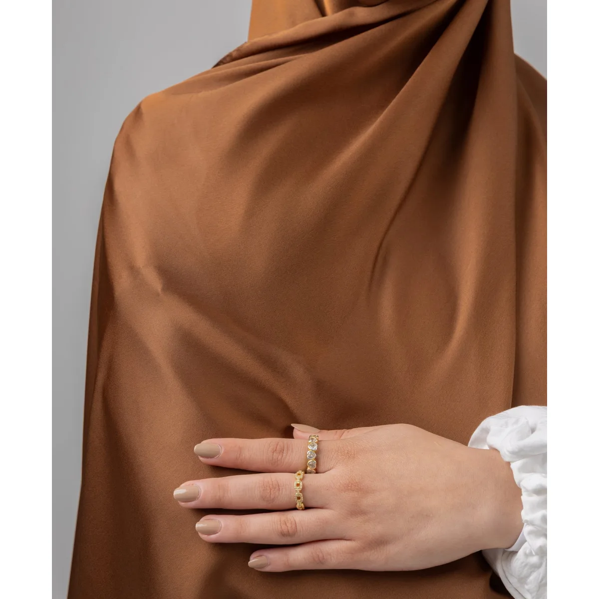 طرحة سيلك سادة من لو فوال