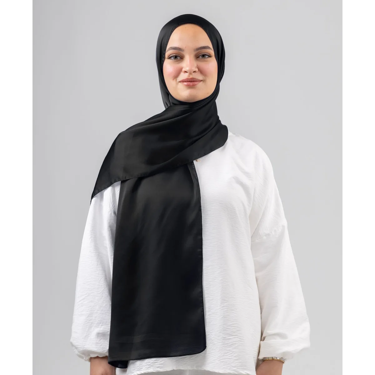 طرحة سيلك سادة من لو فوال