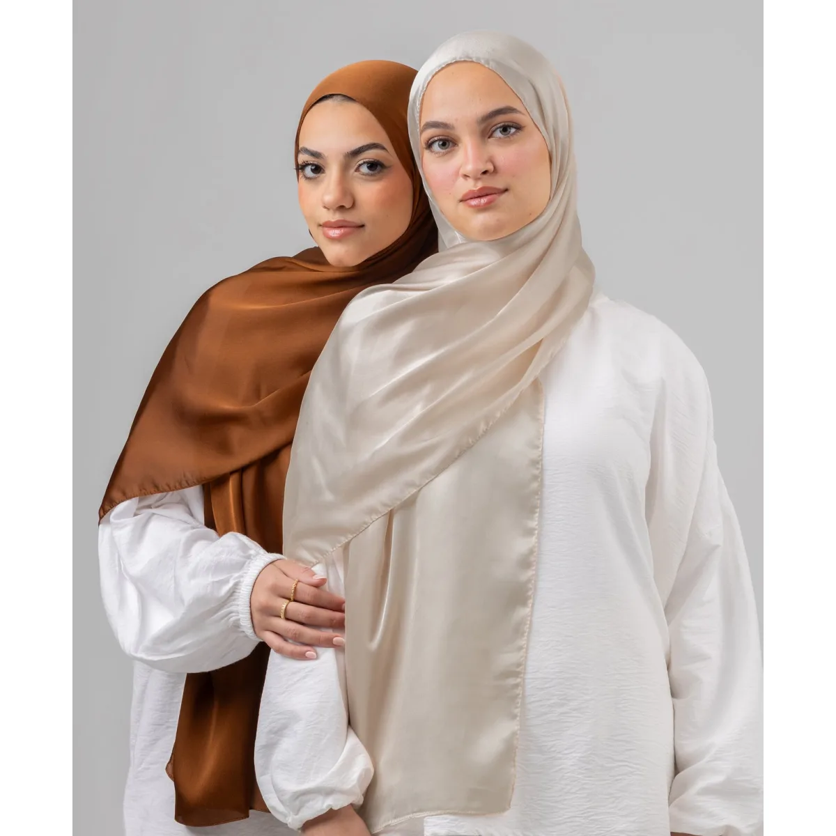 طرحة سيلك سادة من لو فوال