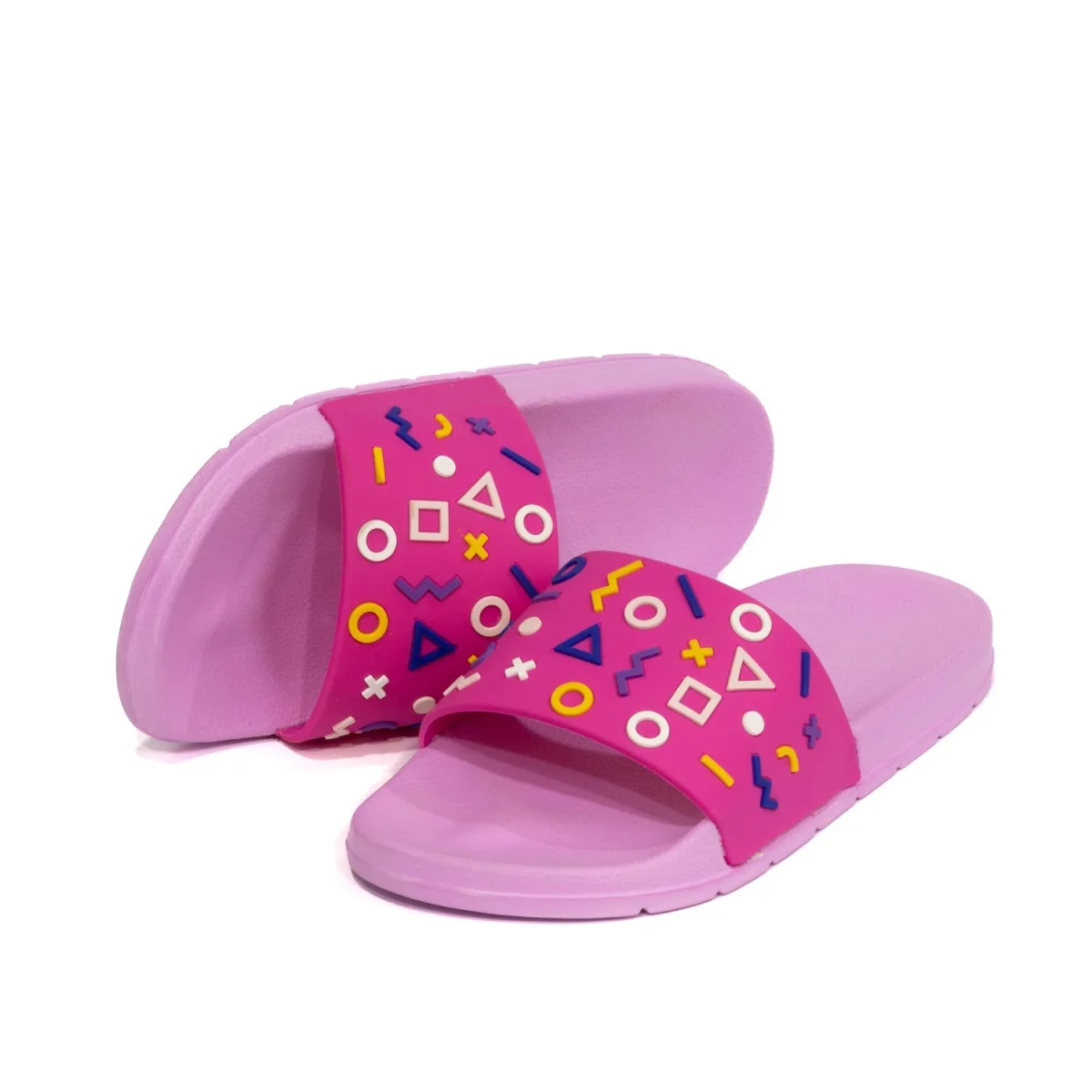 Onda Geomatric Print Kids' Slide