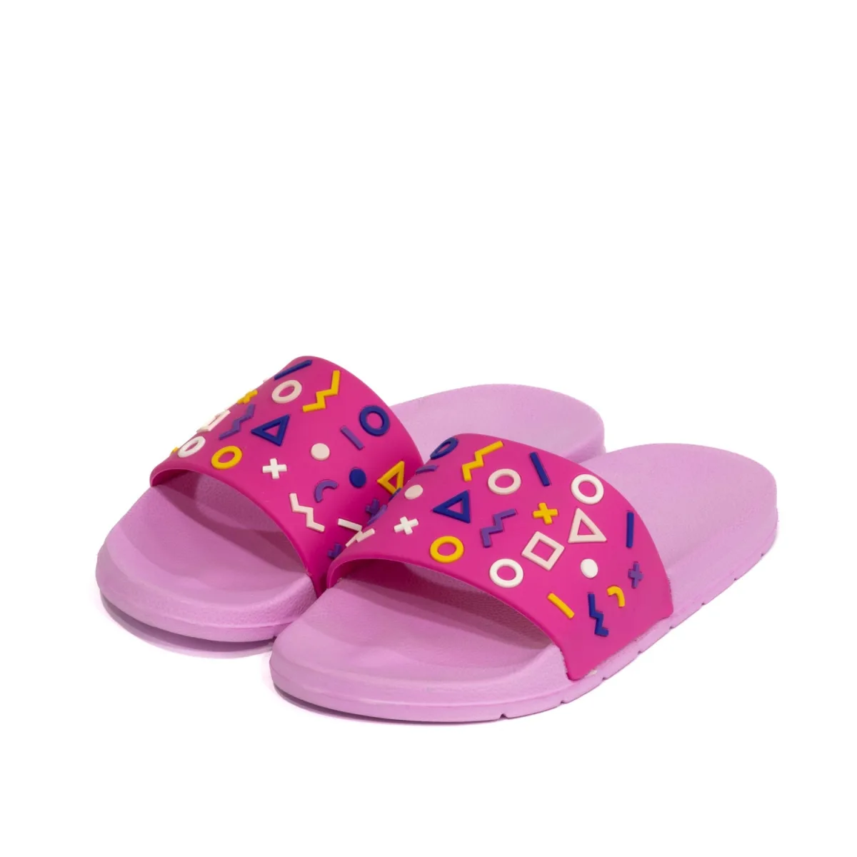 Onda Geomatric Print Kids' Slide
