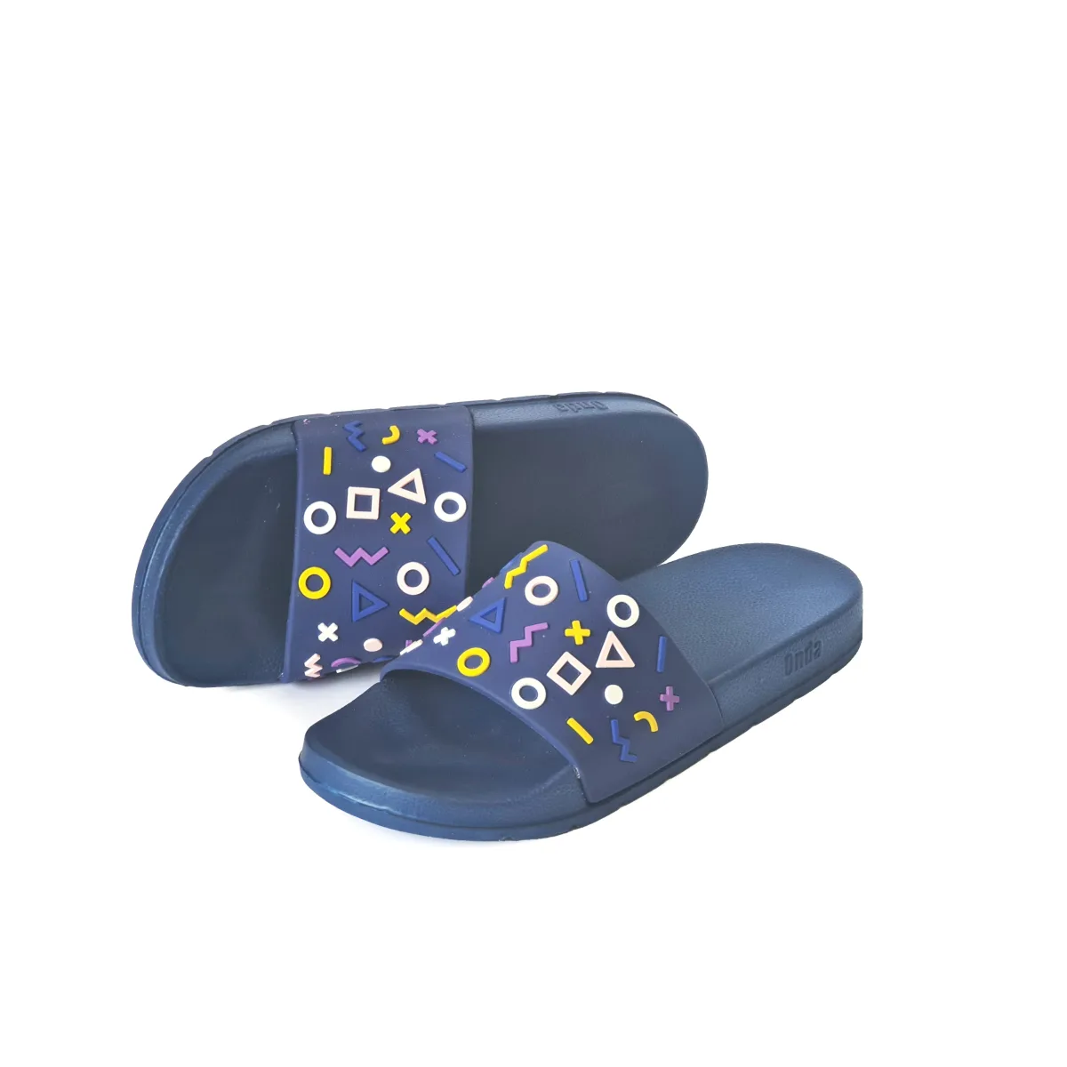 Onda Geomatric Print Kids' Slide