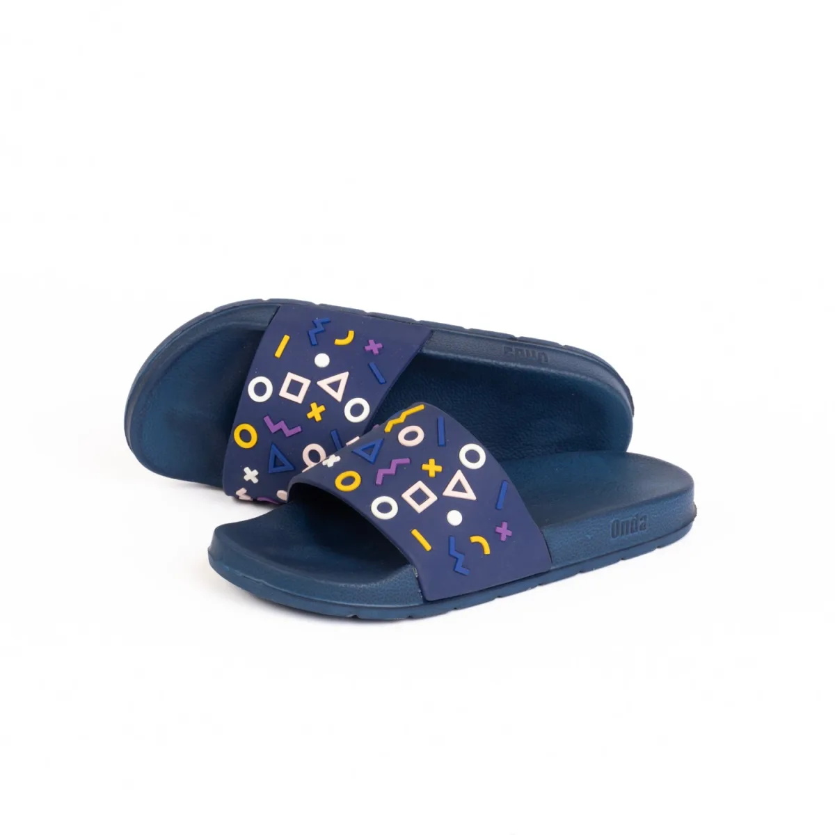Onda Geomatric Print Kids' Slide