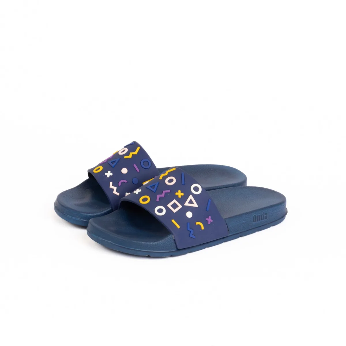 Onda Geomatric Print Kids' Slide