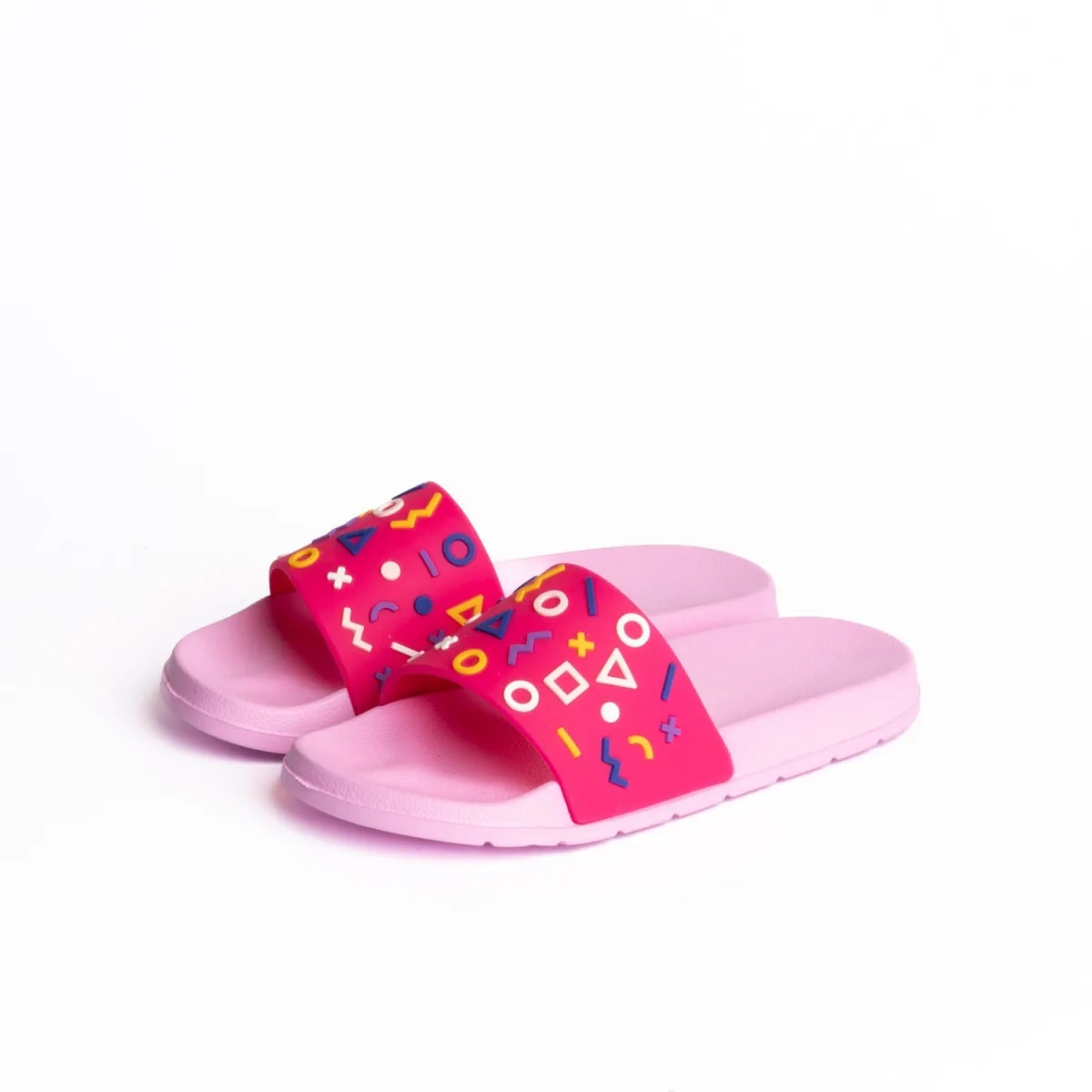 Onda Geomatric Print Kids' Slide