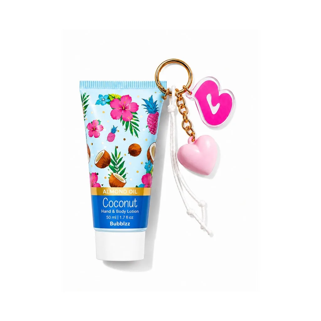 Mini Lotion Coconut Key Chain