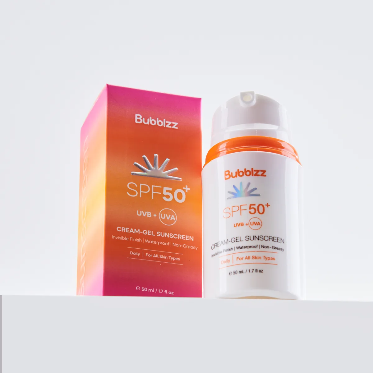 واقي الشمس كريم جل SPF50+ - صورة 2