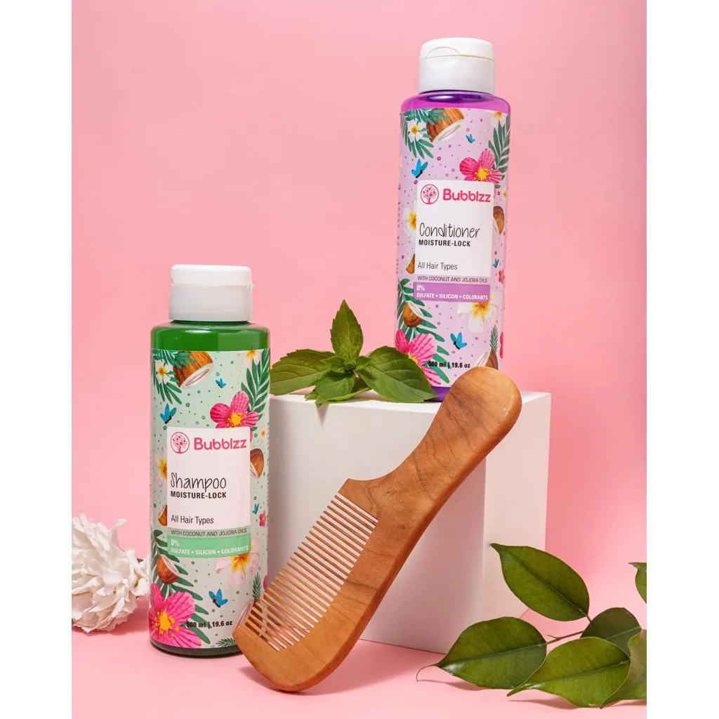 Moisture Lock Shampoo & Conditioner Bundle for All Hair Types - photo 2