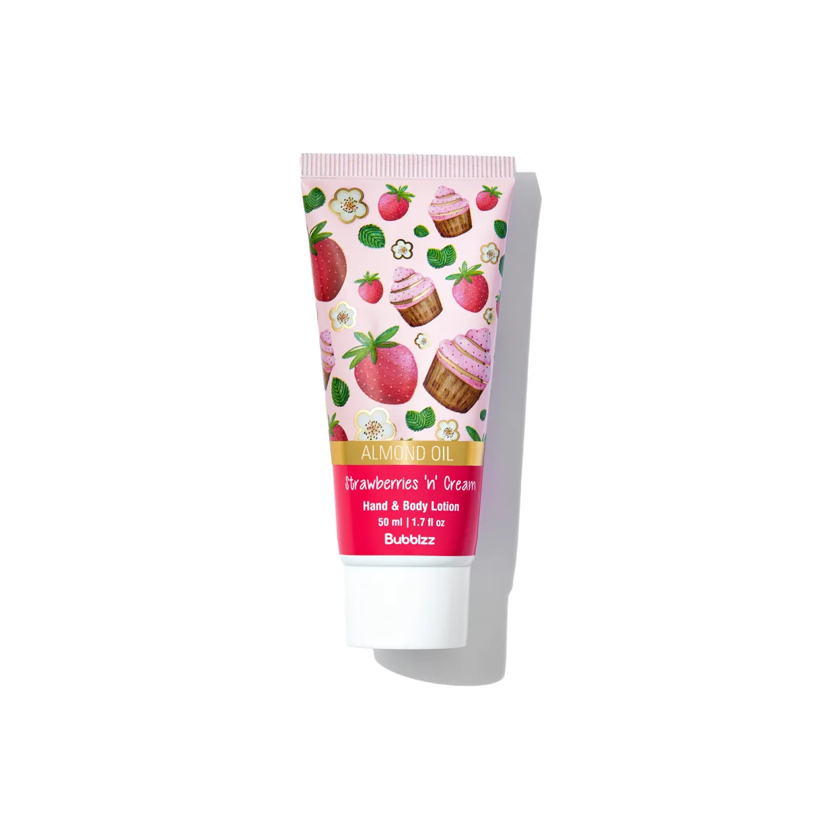Strawberries & Cream Travel Size Hand & Body Lotion 50 ml