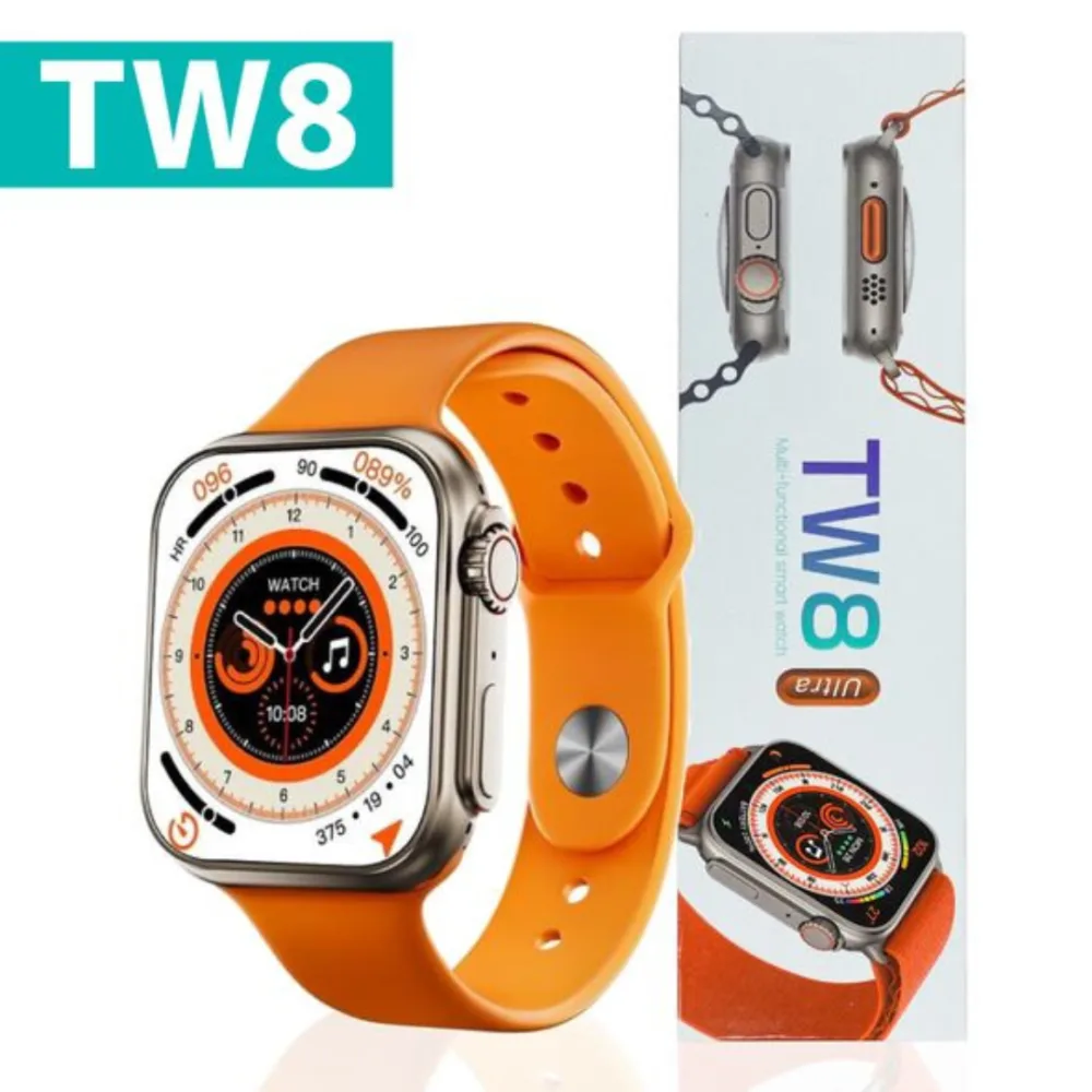 ساعة ذكية TW8 Ultra بشاشة 1.99 بوصة