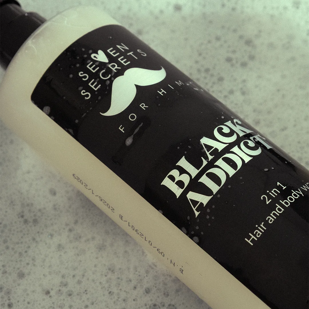 Black Addict 2 in 1 Hair & Body Wash 500 ml - photo 2