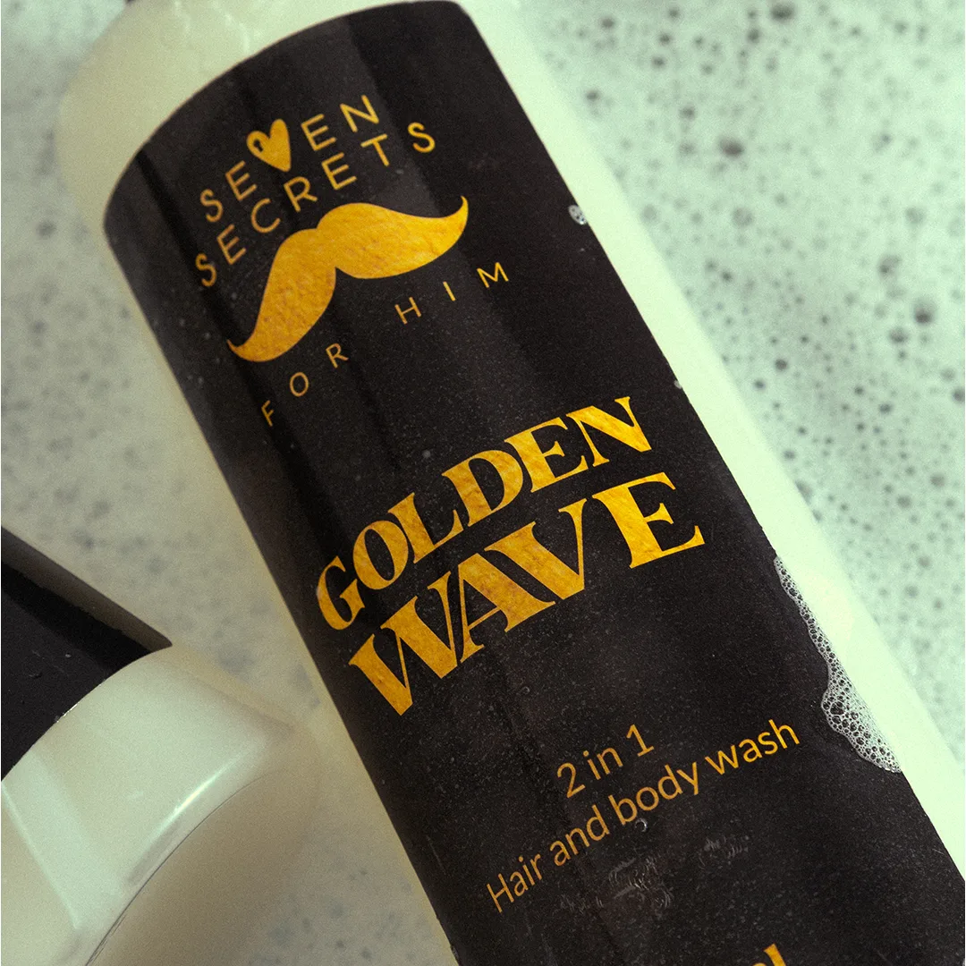 Golden Wave 2 in 1 Hair & Body Wash 500 ml - photo 2
