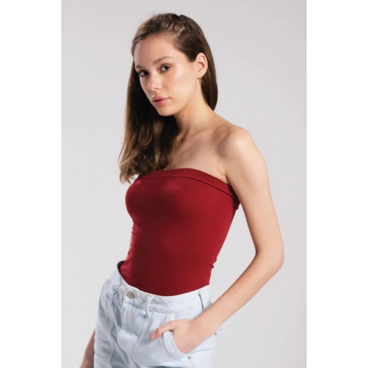 Silvy Sandra Strapless Women's Top